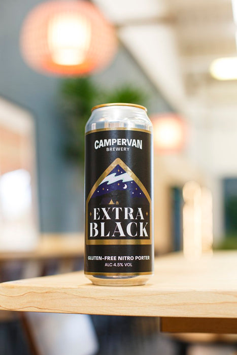 Campervan extra black, nitro porter 4.5% ABV