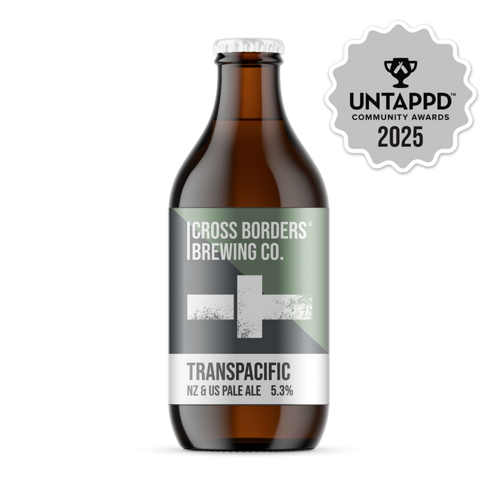 Cross Borders Transpacific Pale Ale 330ml Bottle
