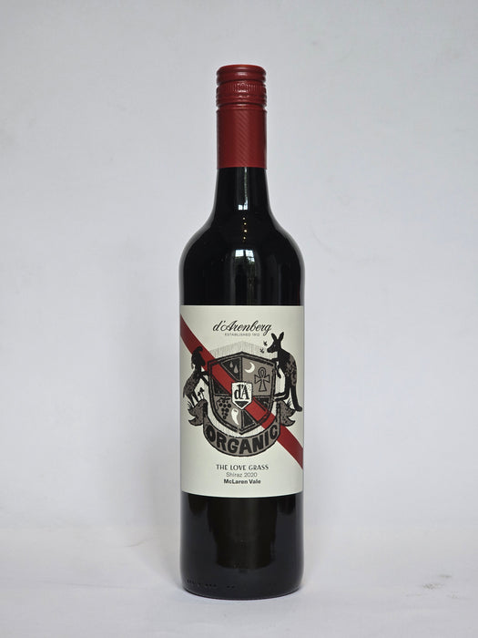 d'Arenberg, Love Grass Shiraz Organic 2020