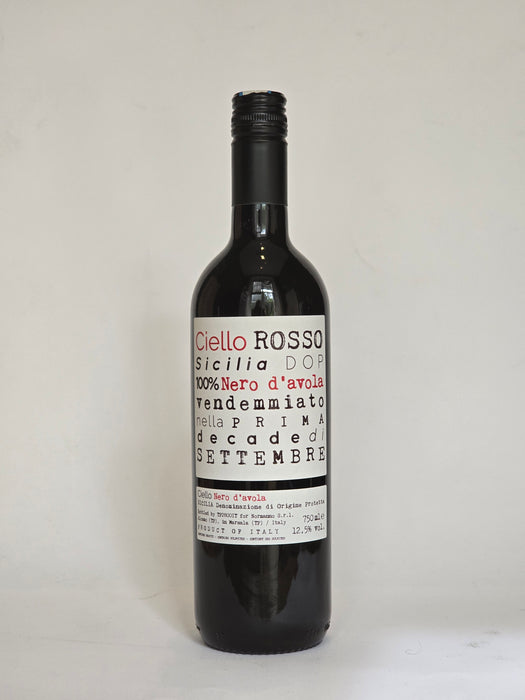 Unfiltered/Unfined Nero d’Avola