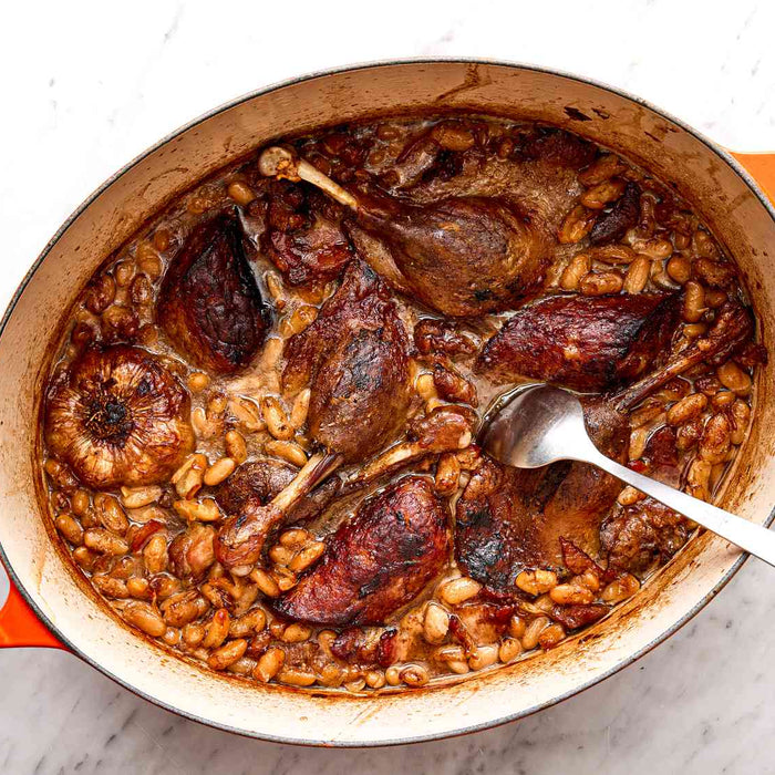 Classic Provencal Cassoulet with Pictorial Cabernet Sauvignon