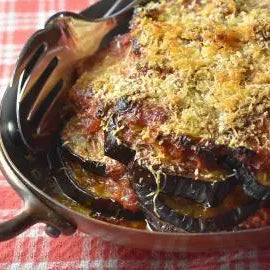Provençal Aubergine Tomato Gratin and Pictorial Viognier