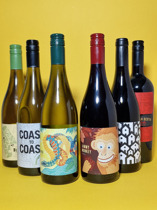 The New World midweek Mix 6 wine case