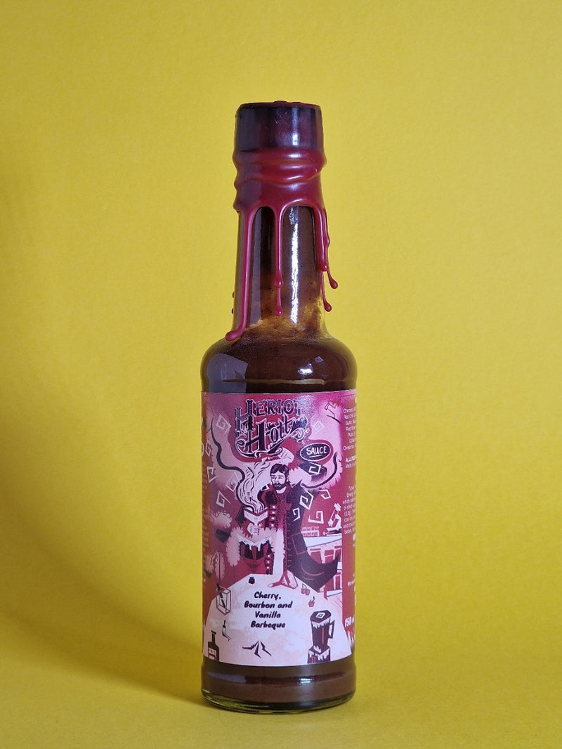 Heriot Hott Sauce Cherry Bourbon and Vanilla Barbeque