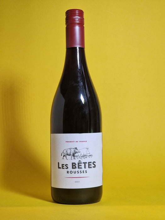 Les Betes Rousses Rouge - Vin de France