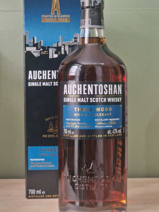 Auchentoshan Three Wood 43% 70cl