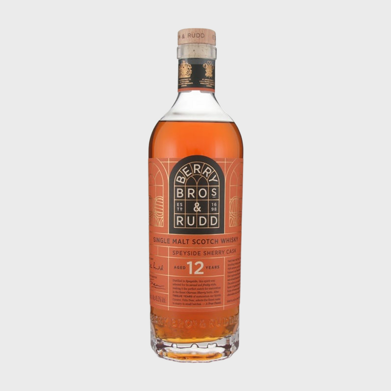Berry Bros & Rudd, 12 Year Old Sherry Cask Single Malt 45.3% 70cl