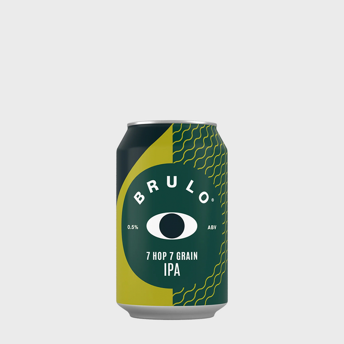 Brulo 7 Hop 7 Grain DDH IPA 0.5% 330ml