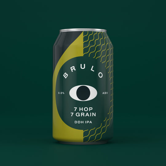 Brulo 7 Hop 7 Grain DDH IPA - 0%ABV 330ml