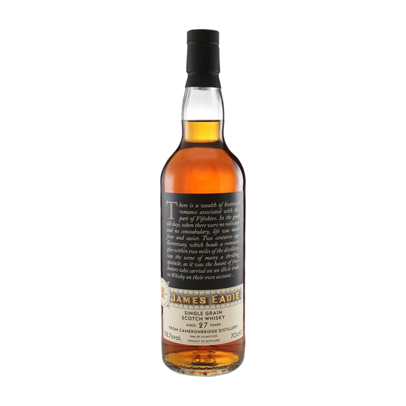 Cameronbridge 27 Year Old James Eadie Distilleries Refill Marsala HHD Finish