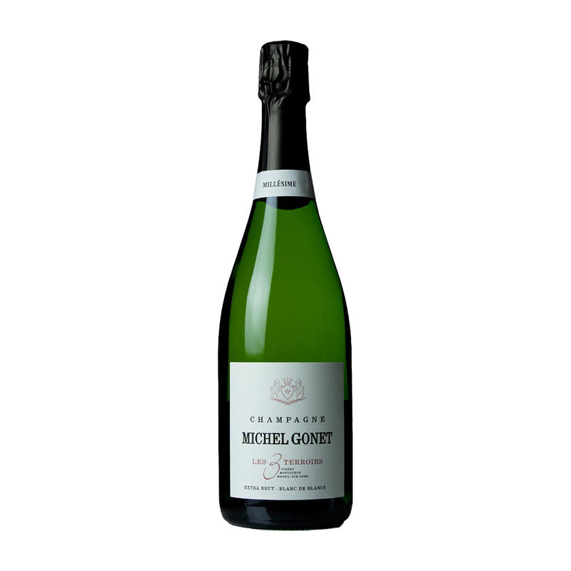 Michel Gonet, Les 3 Terroirs Extra Brut Blanc de Blancs Champagne 2019