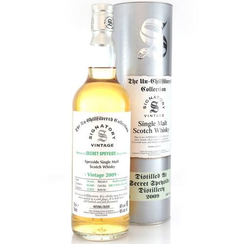 Secret Speyside 2009 Signatory UCF