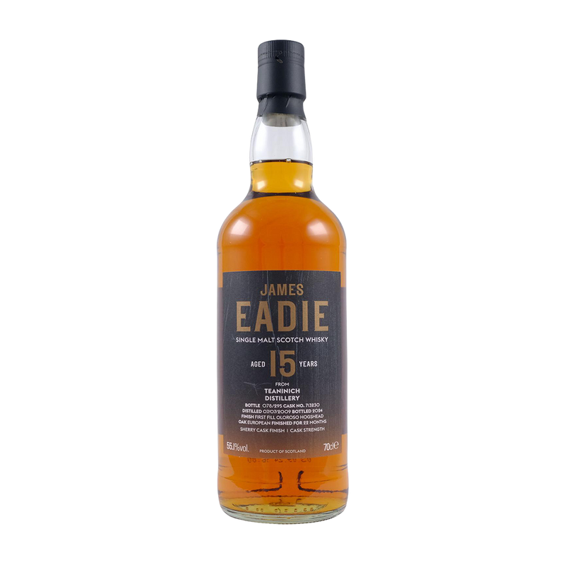 Teaninich, 15 Year Old FF Oloroso Hogshead Finish James Eadie 55.1% 70cl